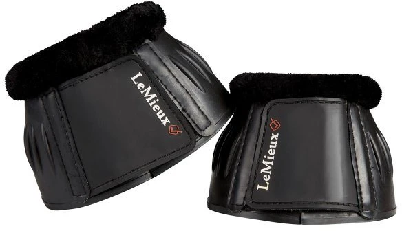 LeMieux Rubber Bell Boots With Fleece 1 LeMieux Rubber Bell Boots With Fleece