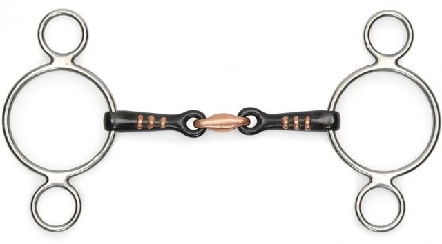 Shires Two Ring Sweet Iron Gag 1 Shires Two Ring Sweet Iron Gag