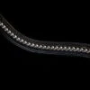 Fairfax Browband - Dark Grey Pearl