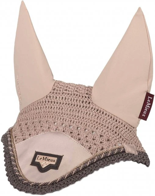 LeMieux Loire Satin Fly Hood - Rose 2 LeMieux Loire Satin Fly Hood - Rose - Image 2