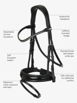 LeMieux Classic Dressage Bridle -Equestrian Supply Store 16213d