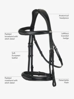 LeMieux Competition Flash Bridle -Equestrian Supply Store 16215g