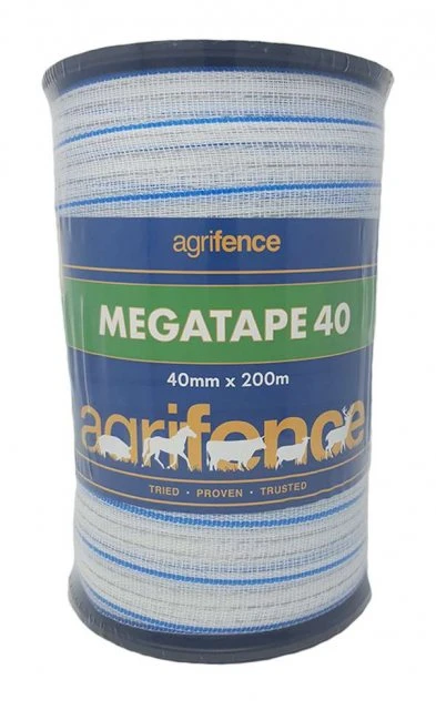 Agrifence Megatape - 40mm X 200m 1 Agrifence Megatape - 40mm X 200m
