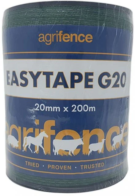 Agrifence Easytape Green - 20mm X 200m 1 Agrifence Easytape Green - 20mm X 200m