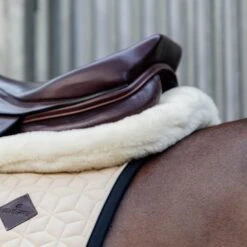 Kentucky Half Pad Sheepskin Impact Equalizer -Equestrian Supply Store 17337c