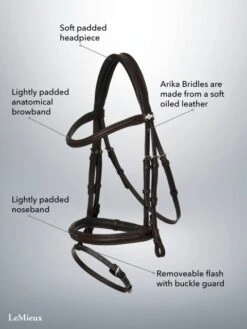 LeMieux Arika Flash Bridle -Equestrian Supply Store 17780d