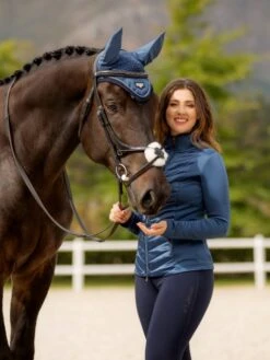 LeMieux Loire Fly Hood - Atlantic 6 LeMieux Loire Fly Hood - Atlantic -Equestrian Supply Store 18239c